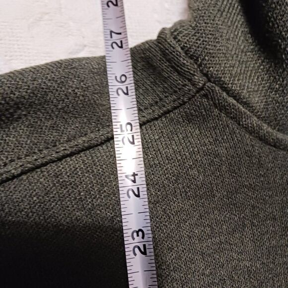 Timberland Men's size M Green Fleece Sweatshirt Sweater - Picture 9 of 11